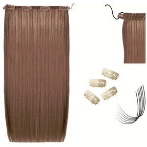 Human Hair Halo Extension color light golden blonde 7.3